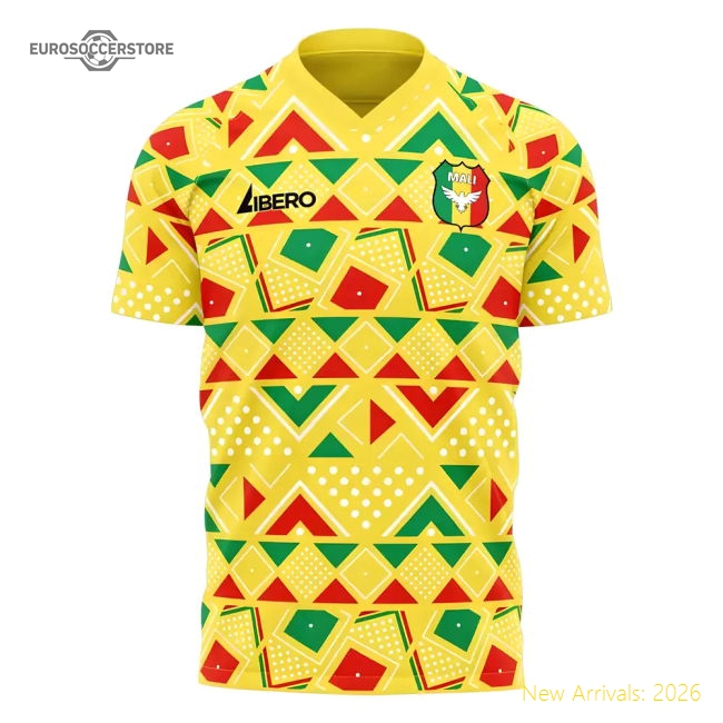 Mali 2025-2026 Home Concept Football Shirt (Libero)-Football Jersey Hub