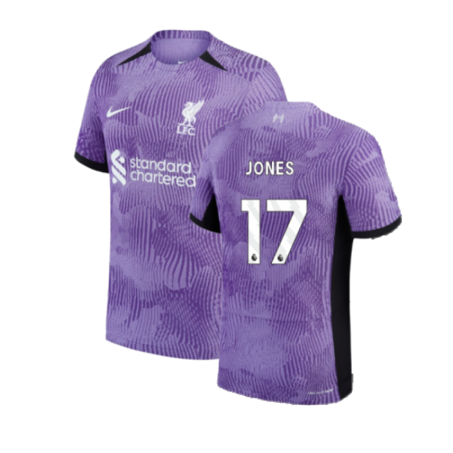 2023-2024 Liverpool Third Authentic Match Shirt (Jones 17)-Football Jersey Hub
