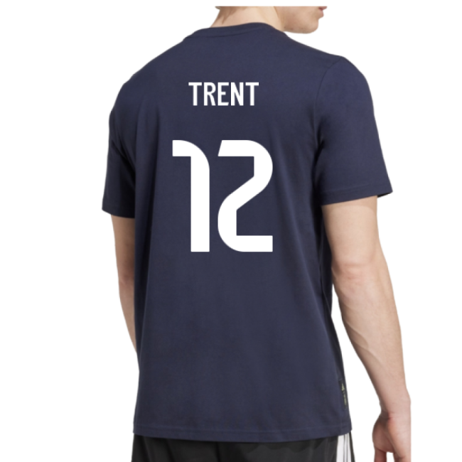 2025-2026 Real Madrid Seasonal Graphic Tee (Legend Ink) (Trent 12)-Football Jersey Hub