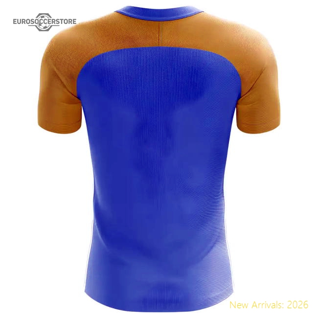 2025-2026 Tuvalu Home Concept Football Shirt - Womens-Football Jersey Hub