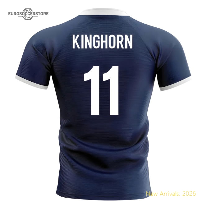 2025-2026 Scotland Flag Concept Rugby Shirt (Kinghorn 11)-Football Jersey Hub