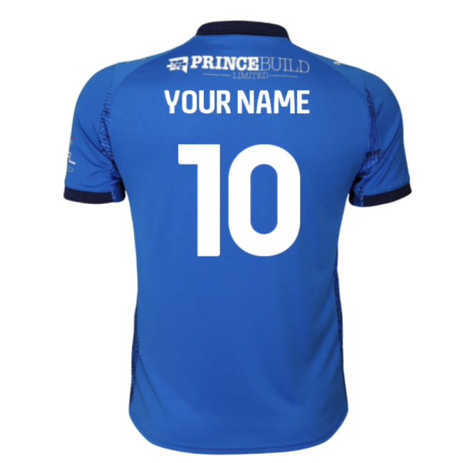 2025-2026 Peterborough United Home Shirt (Your Name)-Football Jersey Hub
