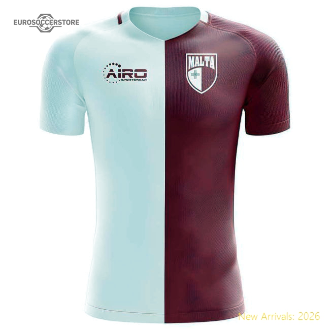 2025-2026 Malta Home Concept Football Shirt - Womens-Football Jersey Hub