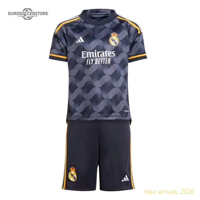 2023-2024 Real Madrid Away Mini Kit (Ronaldo 7)-Football Jersey Hub