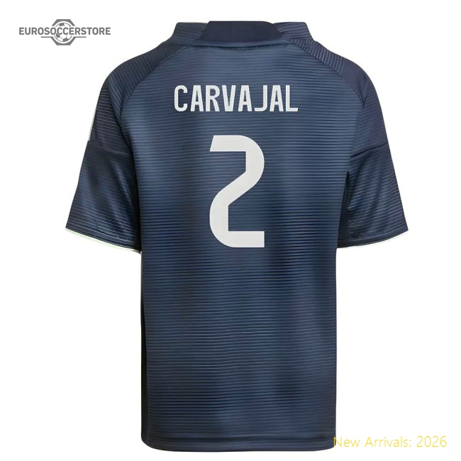 2025-2026 Real Madrid Away Mini Kit (Carvajal 2)-Football Jersey Hub