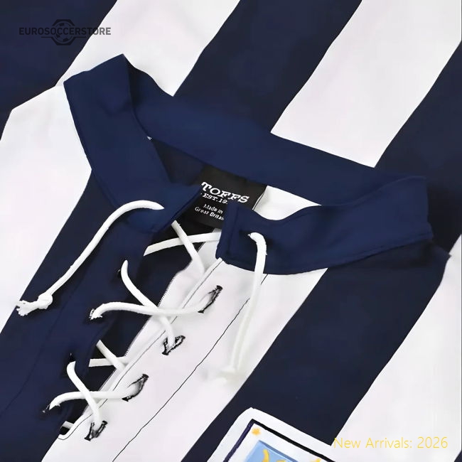 West Bromwich Albion 1931 FA Cup Winners Retro Football Shirt-Football Jersey Hub