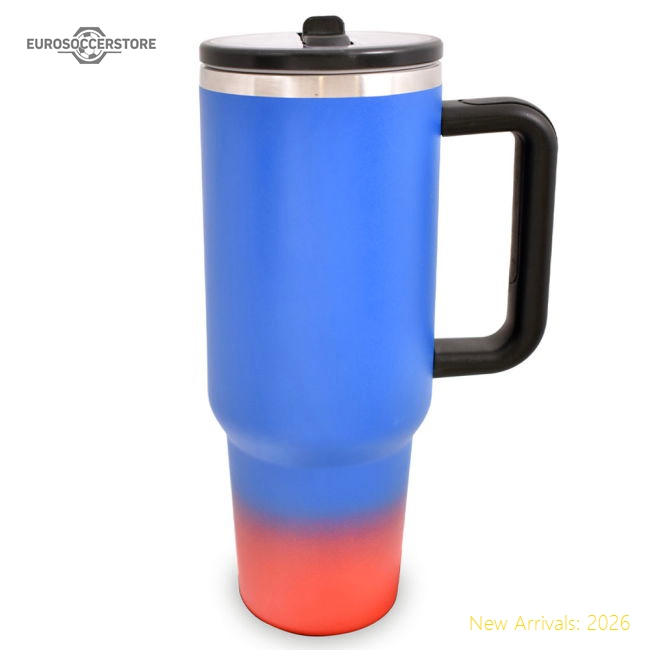 FC Barcelona 40oz Tumbler-Football Jersey Hub