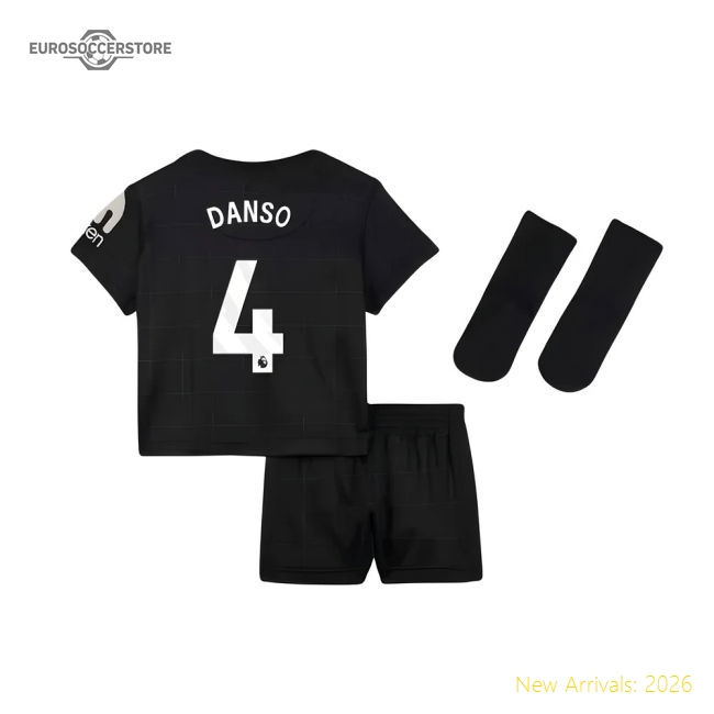 2025-2026 Tottenham Away Baby Kit (Danso 4)-Football Jersey Hub