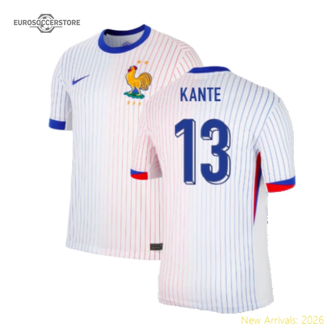 2024-2025 France Away Shirt (Kante 13)-Football Jersey Hub