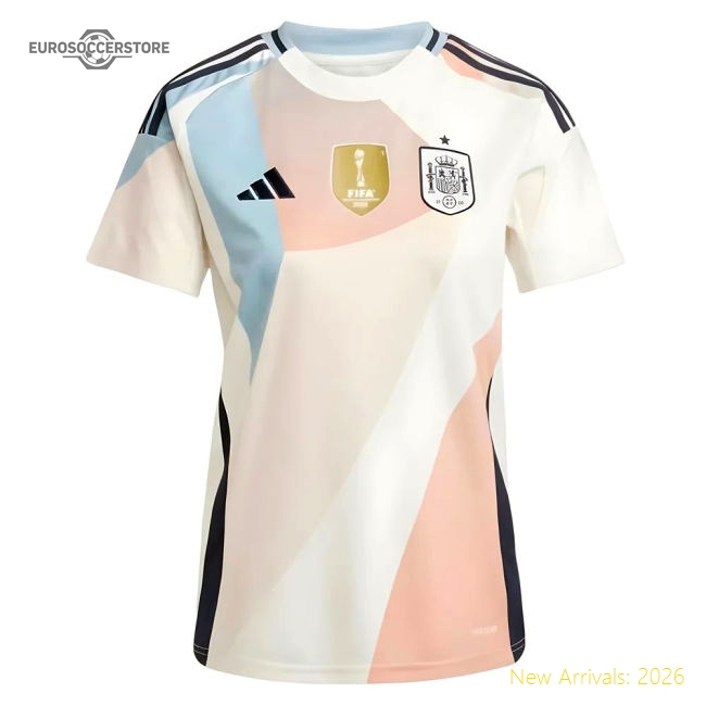 2025-2026 Spain Away Shirt (Womens)-Football Jersey Hub