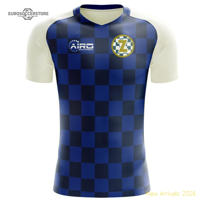 2025-2026 Dinamo Zagreb Home Concept Football Shirt - Womens-Football Jersey Hub