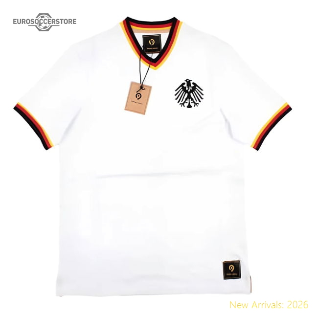 False Nein Germany Home Vintage Shirt-Football Jersey Hub