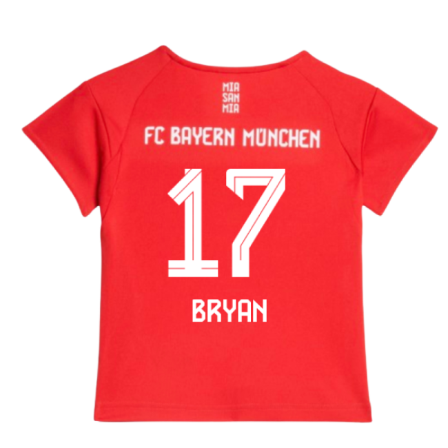 2025-2026 Bayern Munich Home Baby Kit (Bryan 17)-Football Jersey Hub