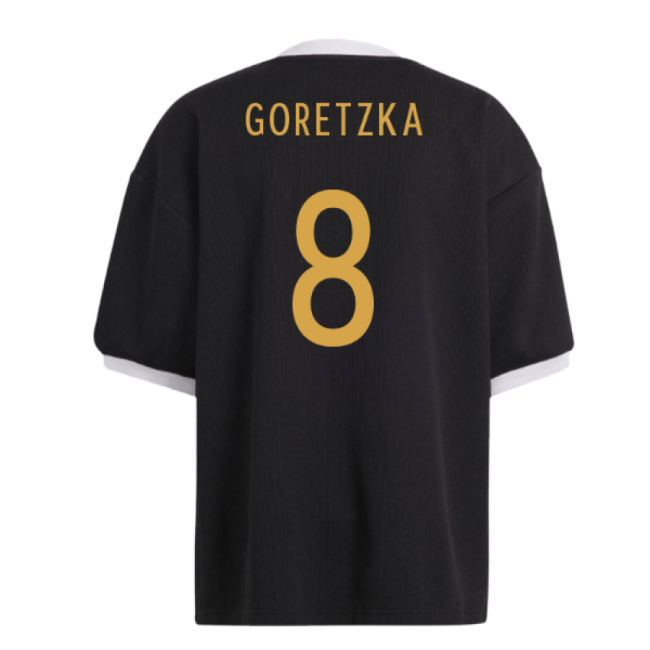 2022-2023 Germany Icon 34 Jersey (Black) (Goretzka 8)-Football Jersey Hub