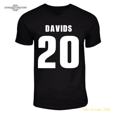 Edgar Davids Juventus Hero T-shirt (black)-Football Jersey Hub