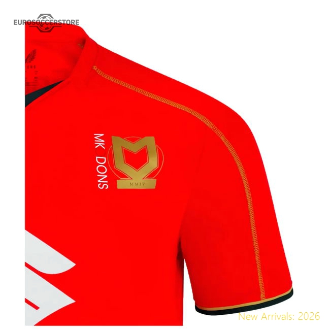 2024-2025 MK Dons Away Shirt-Football Jersey Hub