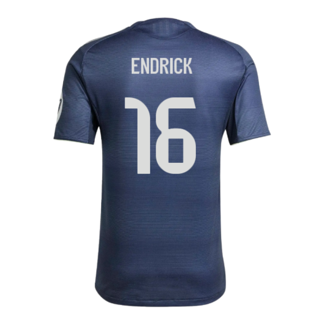 2025-2026 Real Madrid Authentic Away Shirt (Endrick 16)-Football Jersey Hub