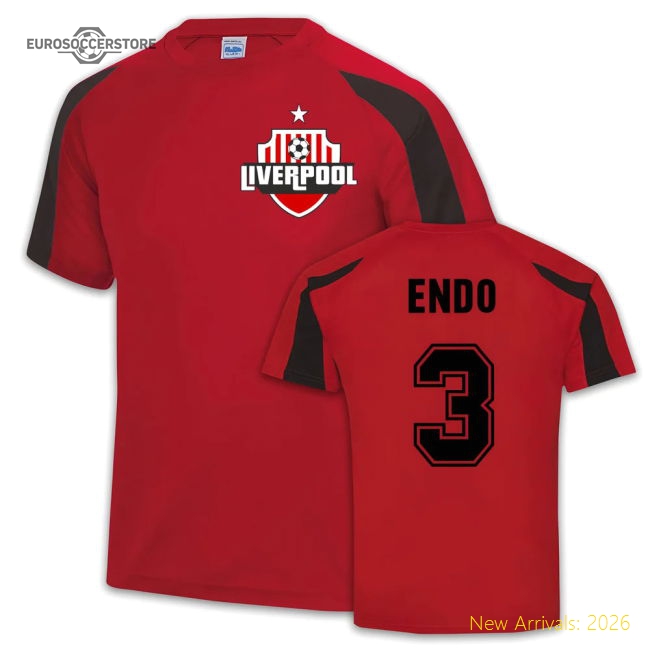 Liverpool Sports Training Jersey (Wataru Endo 3)-Football Jersey Hub