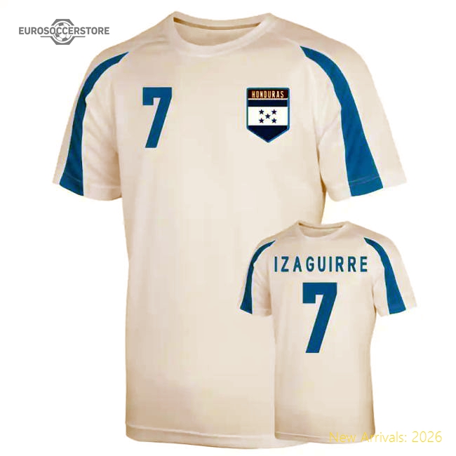 Honduras Sports Training Jersey (izaguirre 7) - Kids-Football Jersey Hub