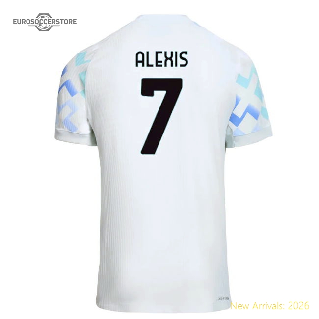 2025-2026 Inter Milan Authentic Away Shirt (Alexis 7)-Football Jersey Hub