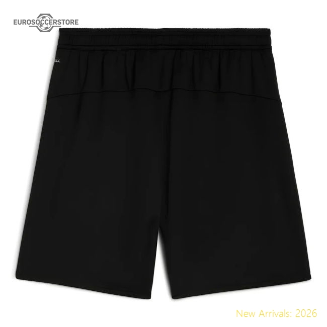 2025-2026 Man City Away Shorts (Black)-Football Jersey Hub