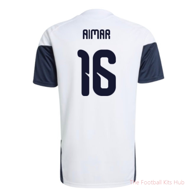 2026/27 Argentina Training Jersey (White) (Aimar 16)