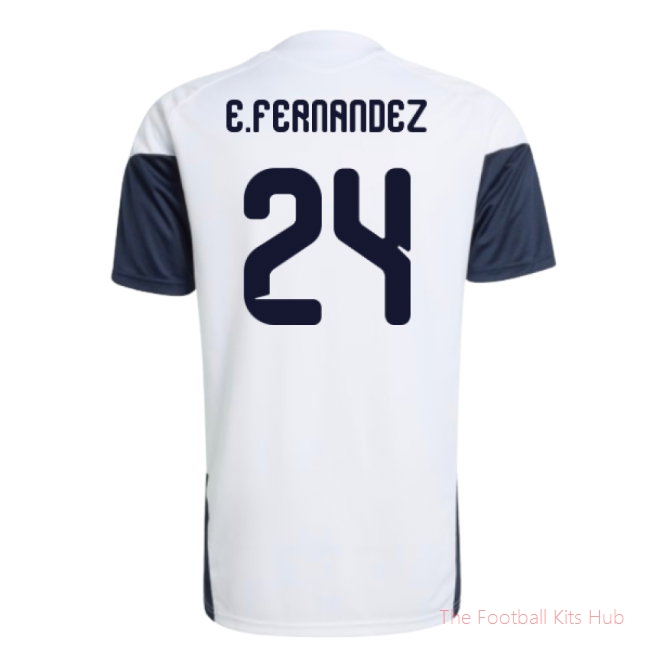 2026/27 Argentina Training Jersey (White) (E.Fernandez 24)