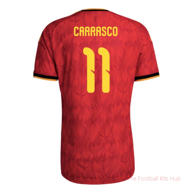 2026/27 Belgium Authentic Home Shirt (Carrasco 11)