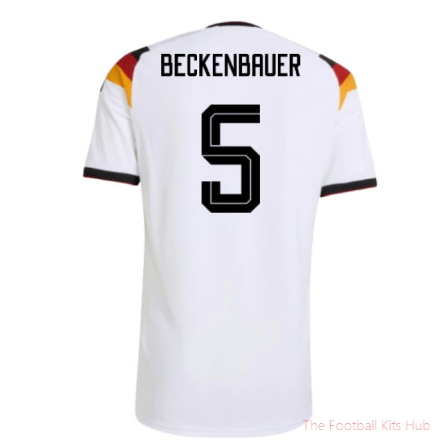 2026/27 Germany Authentic Home Shirt (Beckenbauer 5)