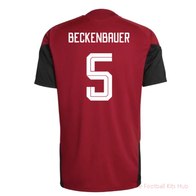 2026/27 Germany Training Jersey (Red) (Beckenbauer 5)