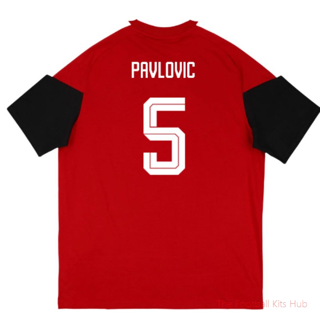 2026/27 Germany Training Tee (Red) (Pavlovic 5)
