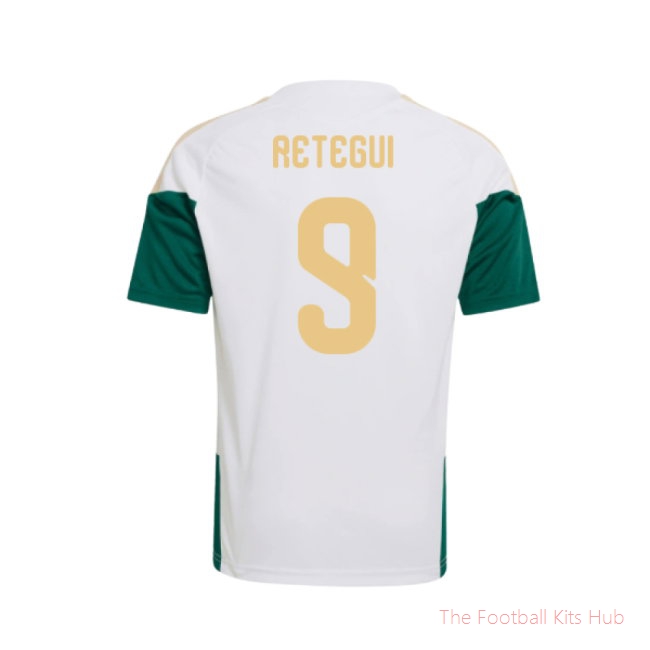 2026/27 Italy Training Jersey (White) - Kids (Retegui 9)