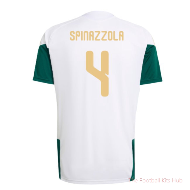 2026/27 Italy Training Jersey (White) (Spinazzola 4)