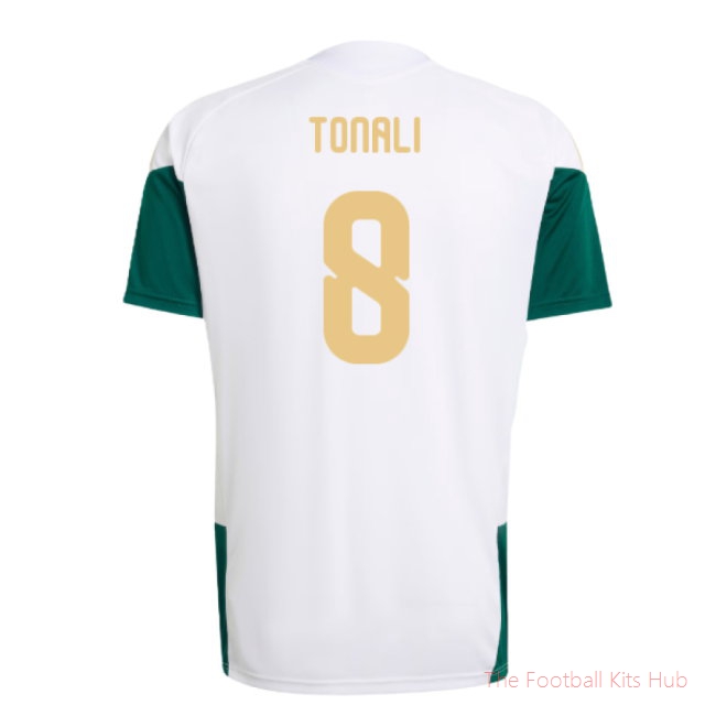2026/27 Italy Training Jersey (White) (Tonali 8)