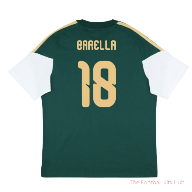 2026/27 Italy Training Tee (Green) (Barella 18)