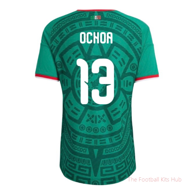 2026/27 Mexico Authentic Home Shirt (Ochoa 13)