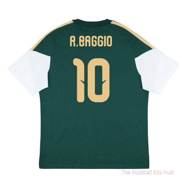 2026/27 Italy Training Tee (Green) (R.Baggio 10)