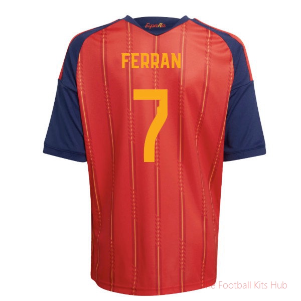 2026/27 Spain Home Shirt (Kids) (Ferran 7)