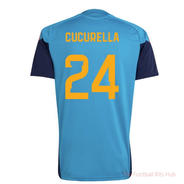 2026/27 Spain Training Jersey (Bold Aqua) (Cucurella 24)