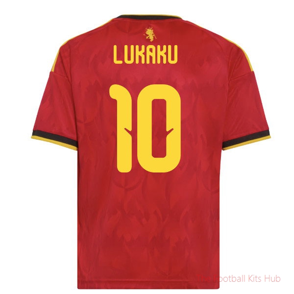 2026/27 Belgium Home Shirt (Kids) (Lukaku 10)