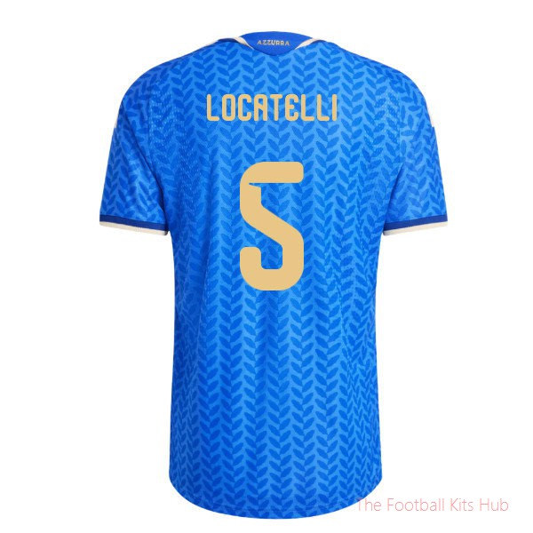 2026/27 Italy Authentic Home Shirt (Locatelli 5)