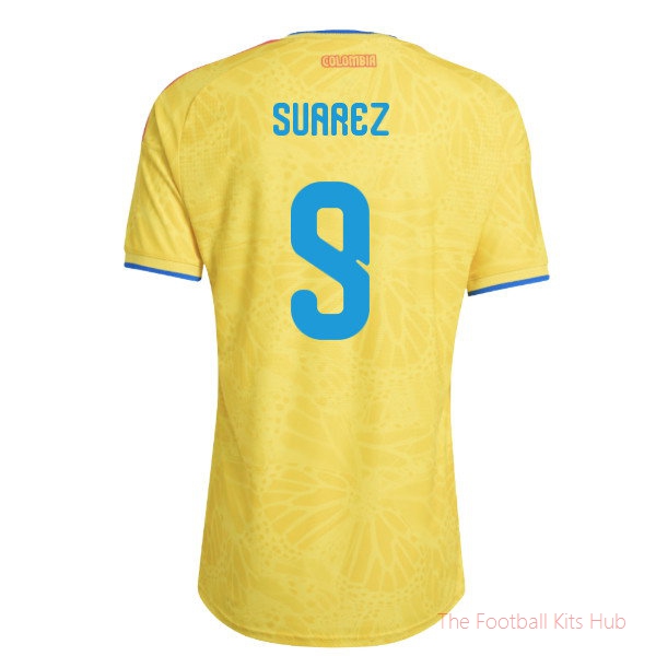 2026/27 Colombia Authentic Home Shirt (Suarez 9)