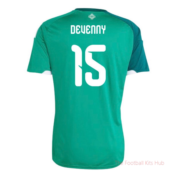 2026/27 Northern Ireland Home Shirt (Devenny 15)