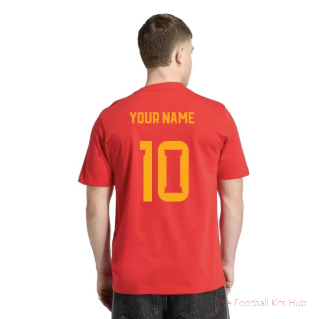 2026/27 Spain DNA Graphic Tee (Red) (Your Name)