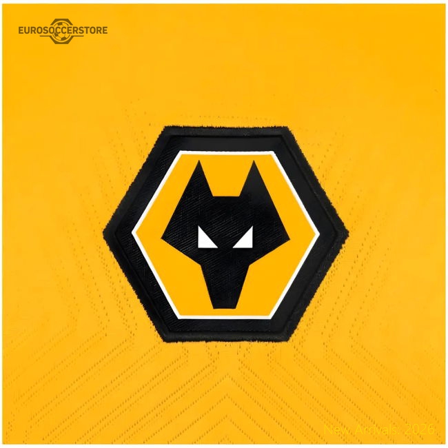 2024-2025 Wolves Long Sleeve Home Shirt-Football Jersey Hub