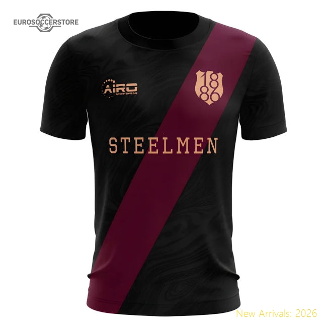 2025-2026 Motherwell Third Concept Football Shirt - Womens-Football Jersey Hub