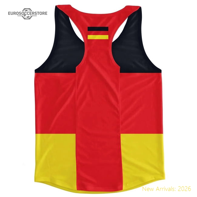 Germany Flag Running Vest-Football Jersey Hub