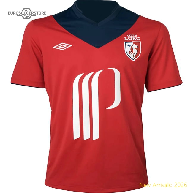 2012-13 Lille Umbro Home Football Shirt-Football Jersey Hub