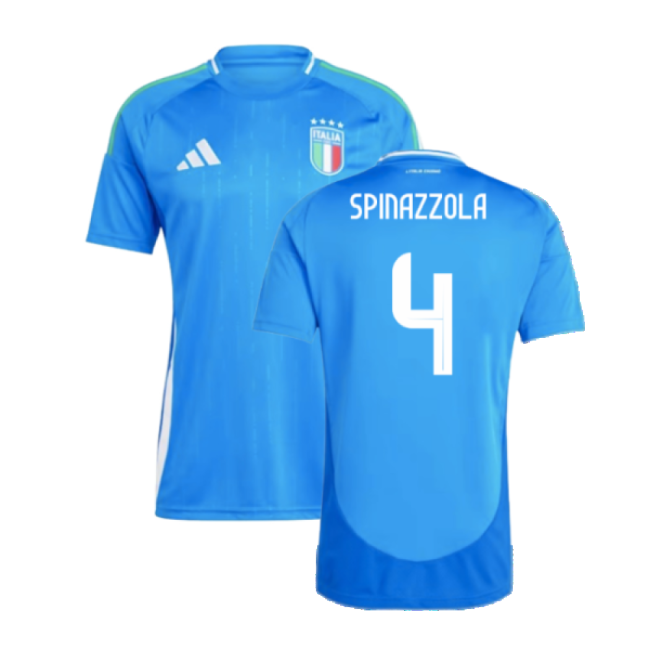 2024-2025 Italy Home Shirt (SPINAZZOLA 4)-Football Jersey Hub