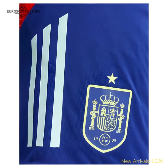 2024-2025 Spain Training Shorts (Blue)-Football Jersey Hub